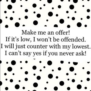 Make me an offer! 💕